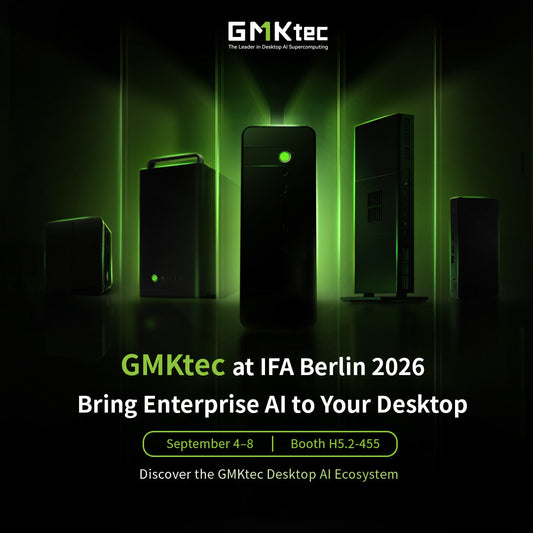 GMKtec à l’IFA 2026 : rendre l’informatique IA locale accessible sur ordinateur de bureau