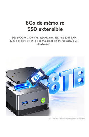 GMKtec NucBox G5S Intel® Celeron® N5095 Mini PC