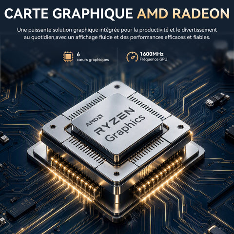 GMKtec NucBox M5S AMD Ryzen™ 3 5400U Mini PC