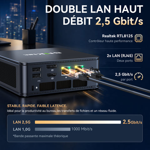 GMKtec NucBox M5S AMD Ryzen™ 3 5400U Mini PC