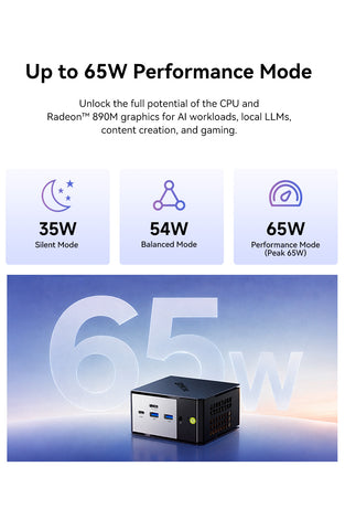 GMKtec EVO-X1 Pro AMD Ryzen™ AI 9 HX 470 AI Mini PC