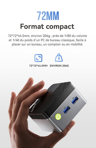 GMKtec NucBox G5S Intel® Celeron® N5095 Mini PC