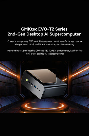 GMKtec EVO-T2 Intel Core Ultra X9 388H / X7 358H Mini PC