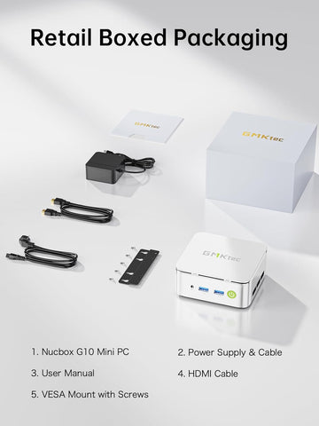 GMKtec NucBox G10 AMD® Ryzen™ 5 3500U Mini-PC