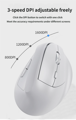 Ergonomic Vertical  Bluetooth  Mouse