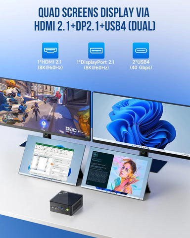 GMKtec NucBox K8 Plus AMD Ryzen™ 7 8845HS