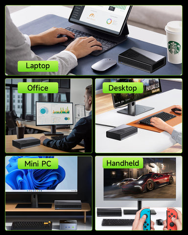 GMKtec AD-GP1 AMD Radeon 7600M XT External GPU Docking Station