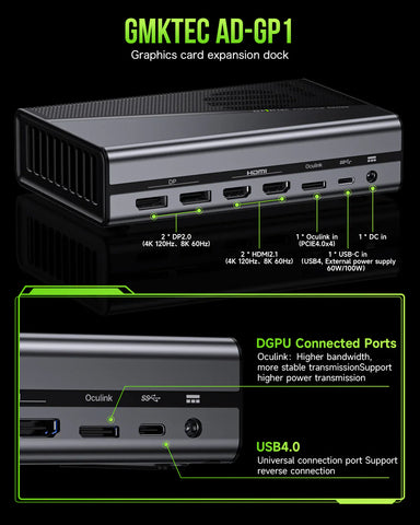 GMKtec NucBox G9 Intel N150 4-Bay NAS Mini PC – Dual-System Home Server