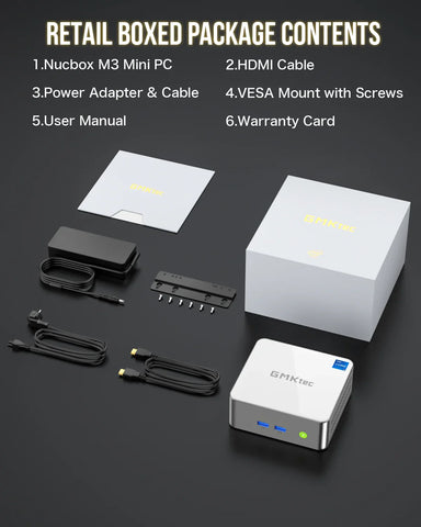 GMKtec NucBox M3 Intel 12th Core i5 12450H