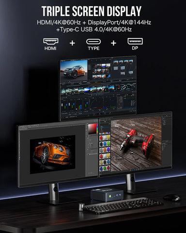 GMKtec NucBox K7 PLUS Intel Core i7 13620H Mini PC